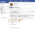 在Facebook提供摘要feed，並加入分享按扭