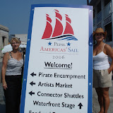 Pepsi Sail America is raided by members of Blackbeards Crew