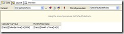 GetDefaultDateParts Data Set Results