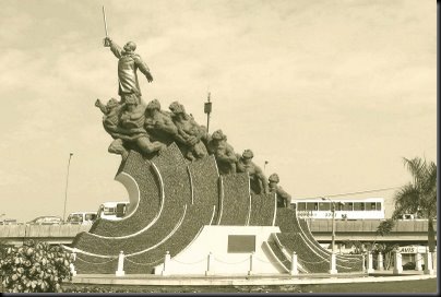 monumento original - Alfredo Palacio