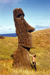 Paul Kempeneers op Paaseiland in maart-april 1978