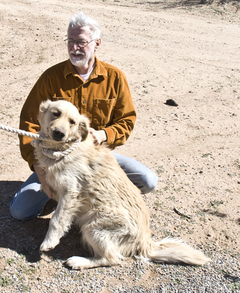 DSC_0084 dave with Bear the father of his chosen puppy cody en az.jpg