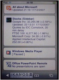 iPhone Sideshow