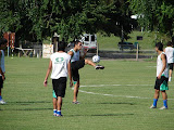 Pretemporada 2008. Primera práctica en el predio de Luis Guillón. Enero 2008.