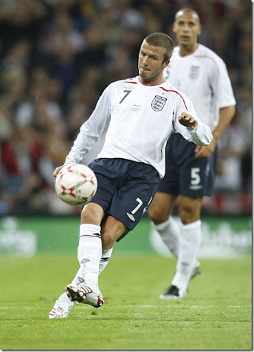 David Beckham In England