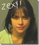 Actress Michelle Rodriguez begins holidays in jail