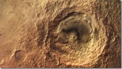  Mars Maunder crater photo