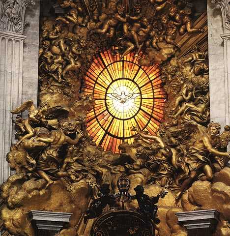 bernini, duif van de heilige geest