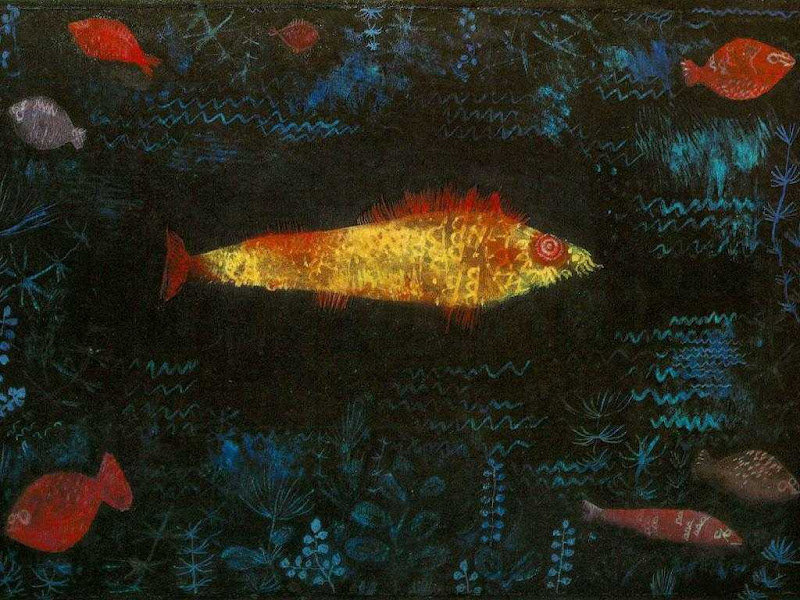 Paul Klee, the golden fish