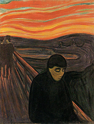 edvard munch, despair