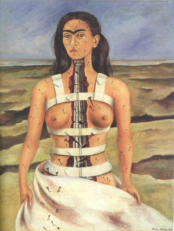 Frida Kahlo, broken column