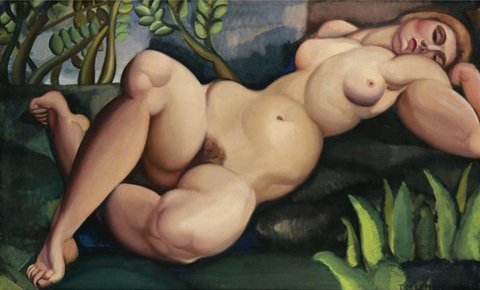 tamara de lempicka, dormeuse