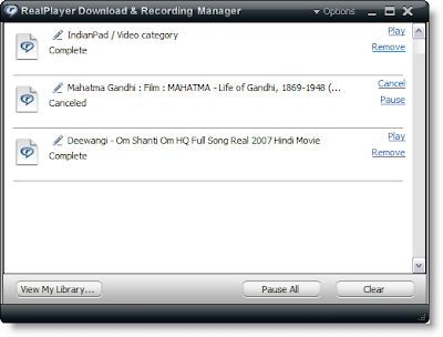 Realplayer 11 Download Manager