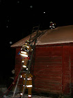 Simulating a chimney fire.