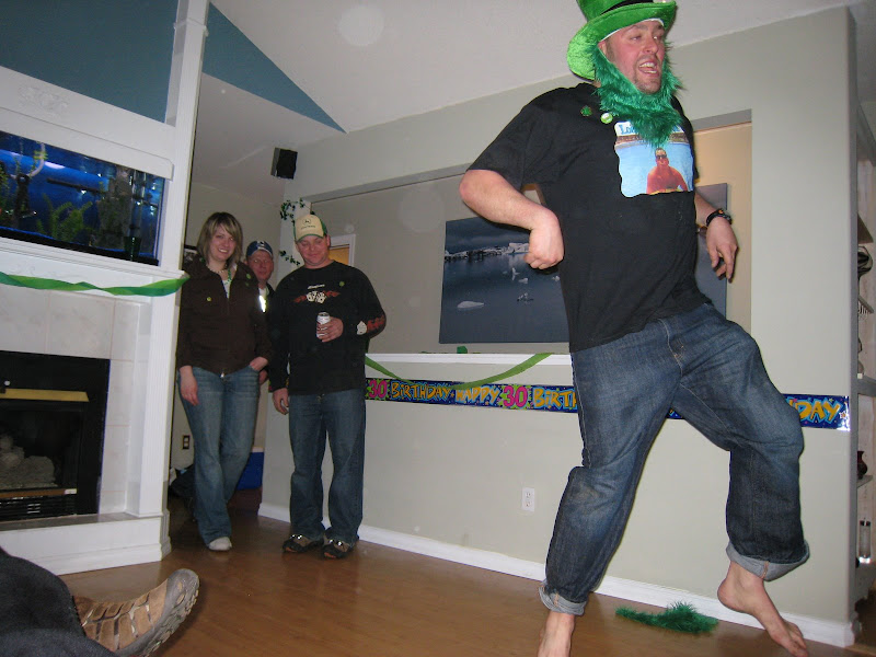 brian doing his irish jig