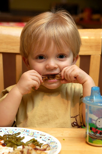 Eating Ribs Eating Ribs