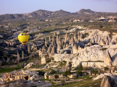 Cappadocia from above, Hot air balloon ride