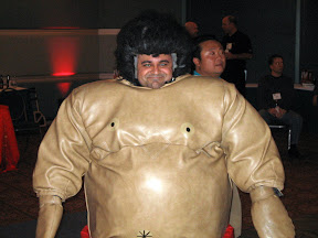 Fear me!  And stop laughing!