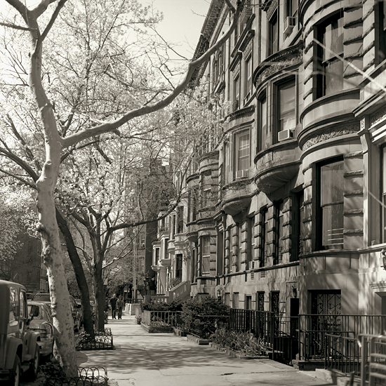 upper east side brownstones, new york - photo by Joselito Briones