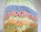 Spring Socks: Top Near Toe, Butterfly & Flower Patterns
