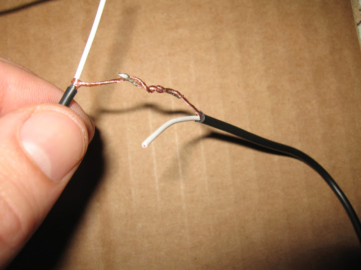 solder coated wires