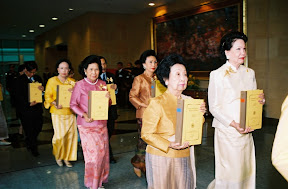 Tipitaka Procession by 120 guests and patrons of Dhamma Society, Foreign Ministry 2007 