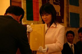 Tipitaka Procession ensures participation of patrons at the celebration ceremony of the Royal Gift from Thailand.  