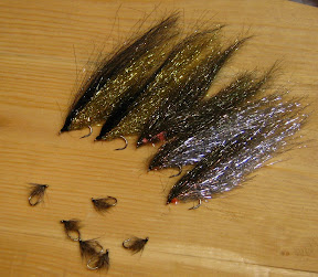 Hare's Ear Soft Hackles and Supertinseli Streamers