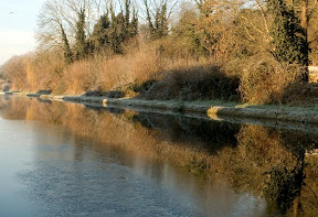 Iced canal