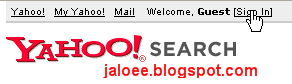 mendaftarkan blog di yahoo
