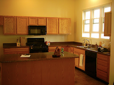 New Town home kitchen before