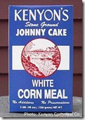 Kenyon's cornmeal box