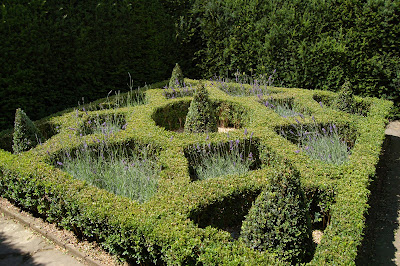 Parterre with lavender