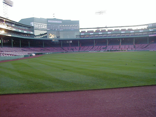 view from Red Sox bullpen