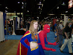 Supergirl and Spider-Man