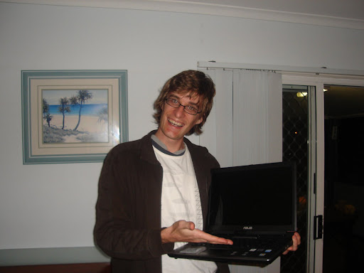 me with laptop