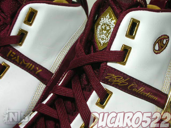 Detailed look at the Nike Zoom LeBron 5 CTK Home PE