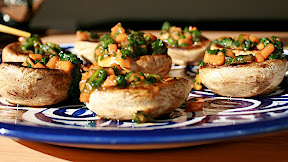 Champignons sauce miso
