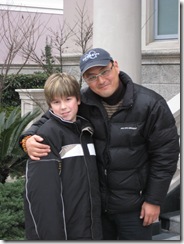 Tanner's first Chinese friend