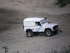 Callum in de sahara