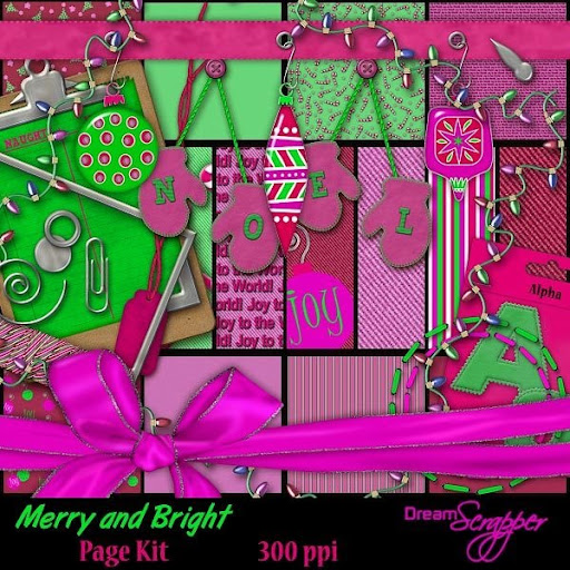 Merry and Bright Page Kit