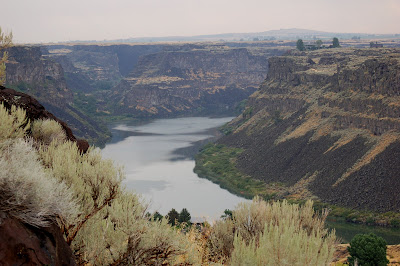 Snake River just East of Twin Falls, ID. 