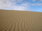 Sand dunes on highway 95 just North of Winnemucca, NV. 