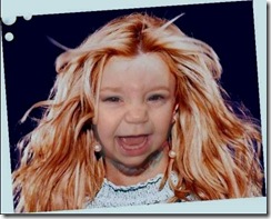 The Baby hairmixed with Britney Spears rofl