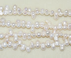 Pearl, cultured freshwater (bleached), w