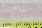 6x6mm Coins Rose Quartz Natural Stone �