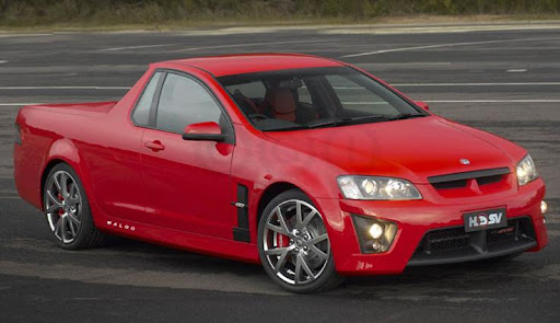 This is a Holden Maloo, which is aboriginal Australian for "Thunder":