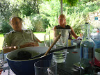 Eating what they made