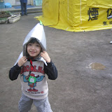 Kai with his fire hat