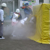 The kids go into the smoke room